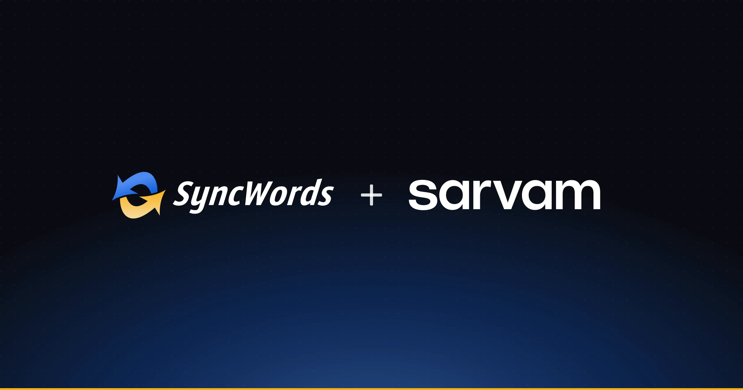 SyncWords and Sarvam AI integration